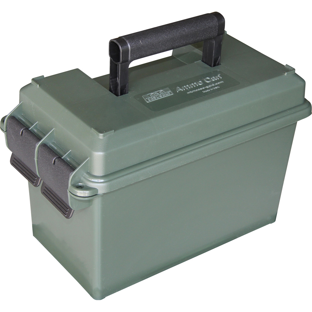 MTM Case-Gard AC50C11 Ammo Can 50Cal Rifle Forest Green Polypropylene