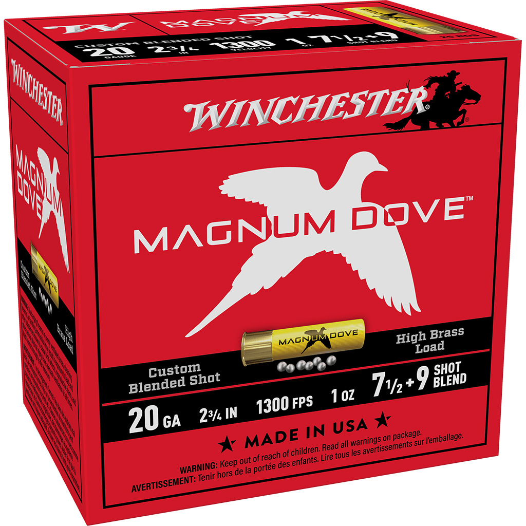 Winchester Ammunition MAGNUM DOVE 20 Gauge 2.75" - Purple Mo view 5