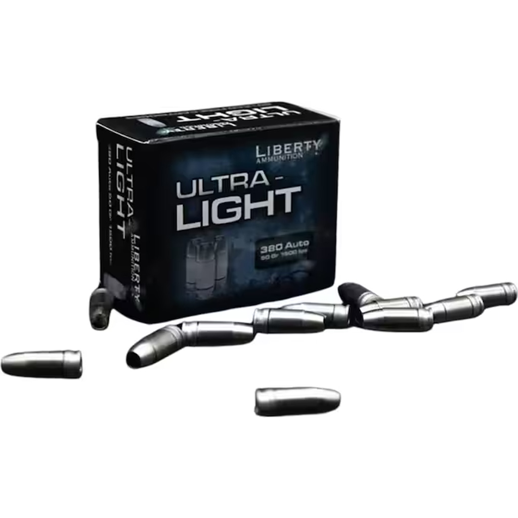 Liberty Ammunition LA-UL-380-055 Ultra-Light 380ACP 50gr 20 Per Box/10 Case