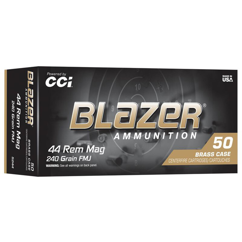 CCI Ammunition CCI 44M 240GR BLZBRSS FMJ 50RD 44 Rem Mag - P view 3