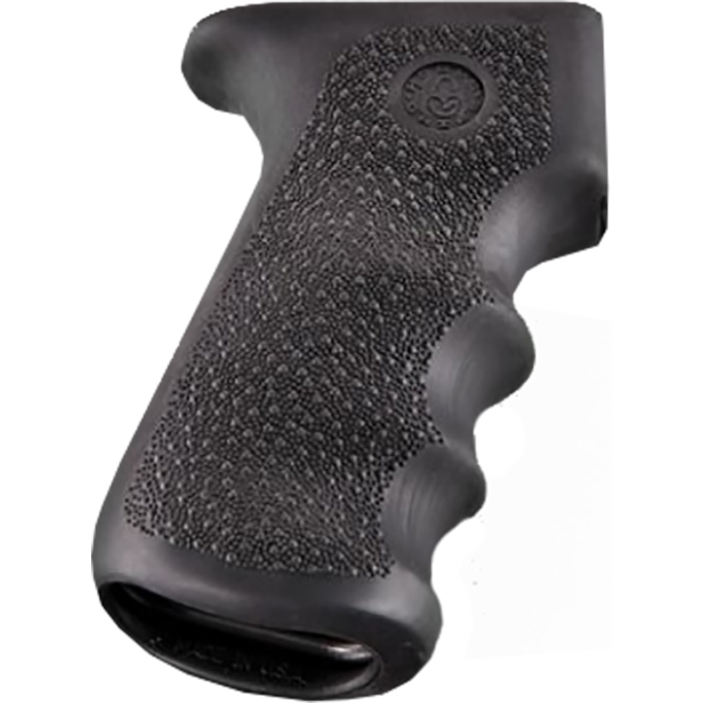 Hogue 74000 Rubber Grip  Cobblestone Black with Finger Grooves for AK-47, AK-74