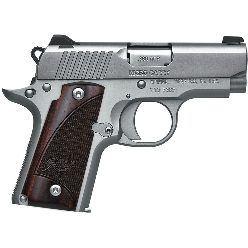 Kimber Micro Stainless Rosewood 380 Auto - Purple Mountain A view 4