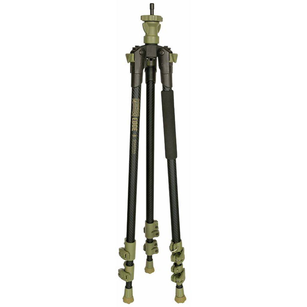 Primos 65832 Edge Dark Earth Carbon Fiber Legs, Spartan Precision Technology Magnetic Attachment System 31"-59"