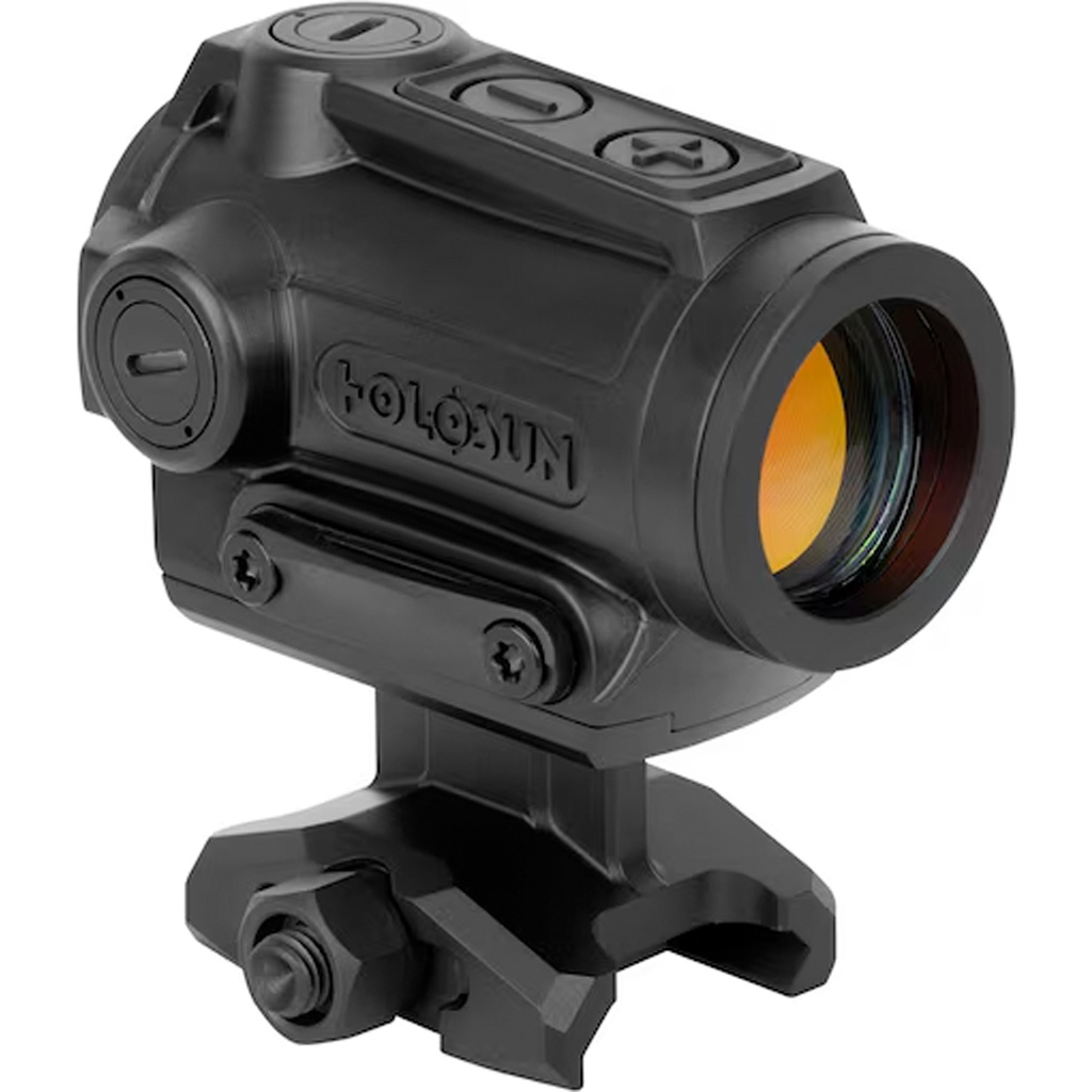 Holosun AROMRSGR Black 1x 2 MOA Green Dot/65 MOA Circle Reticle