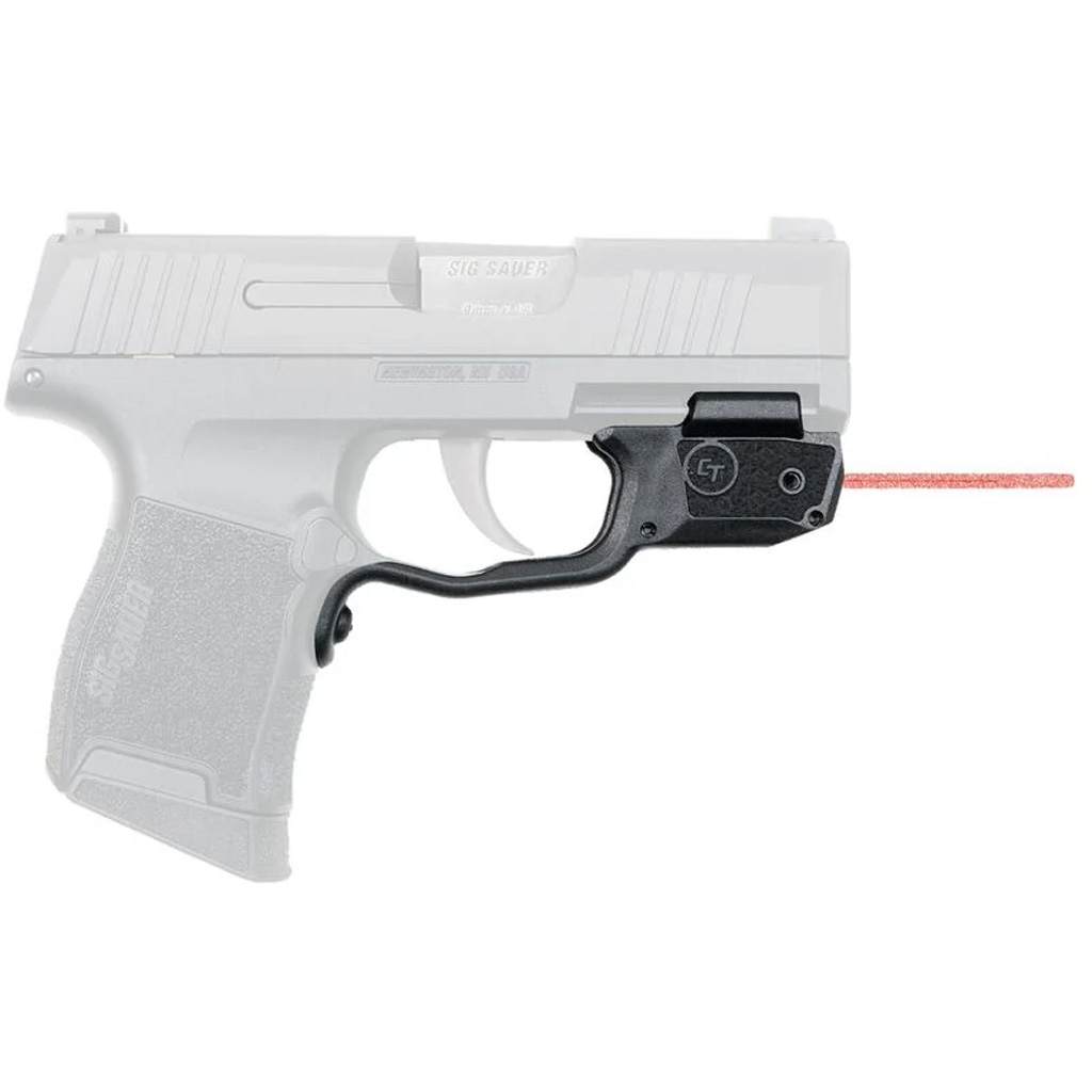 Crimson Trace 0181501 Laserguard Fits Sig P365/P365XL/P365SAS, Red Laser Black Polymer Trigger Guard Mount
