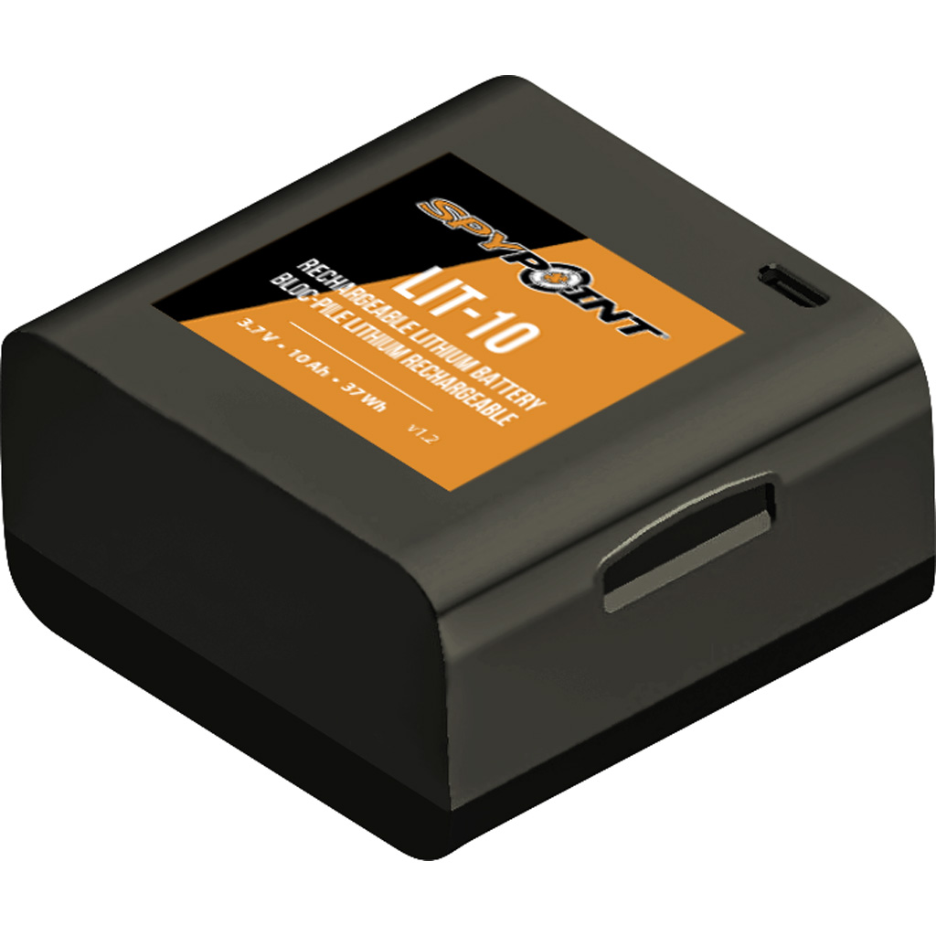 Spypoint LIT-10 Rechargeable Lithium Battery Pack - Jimmy's view 2