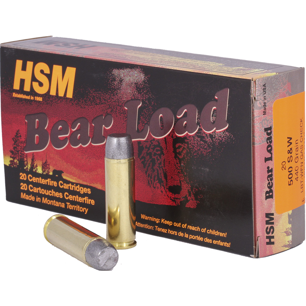 Hunting Shack DBA HSM Munitions 500 S&W MAGNUM - Purple Moun view 5