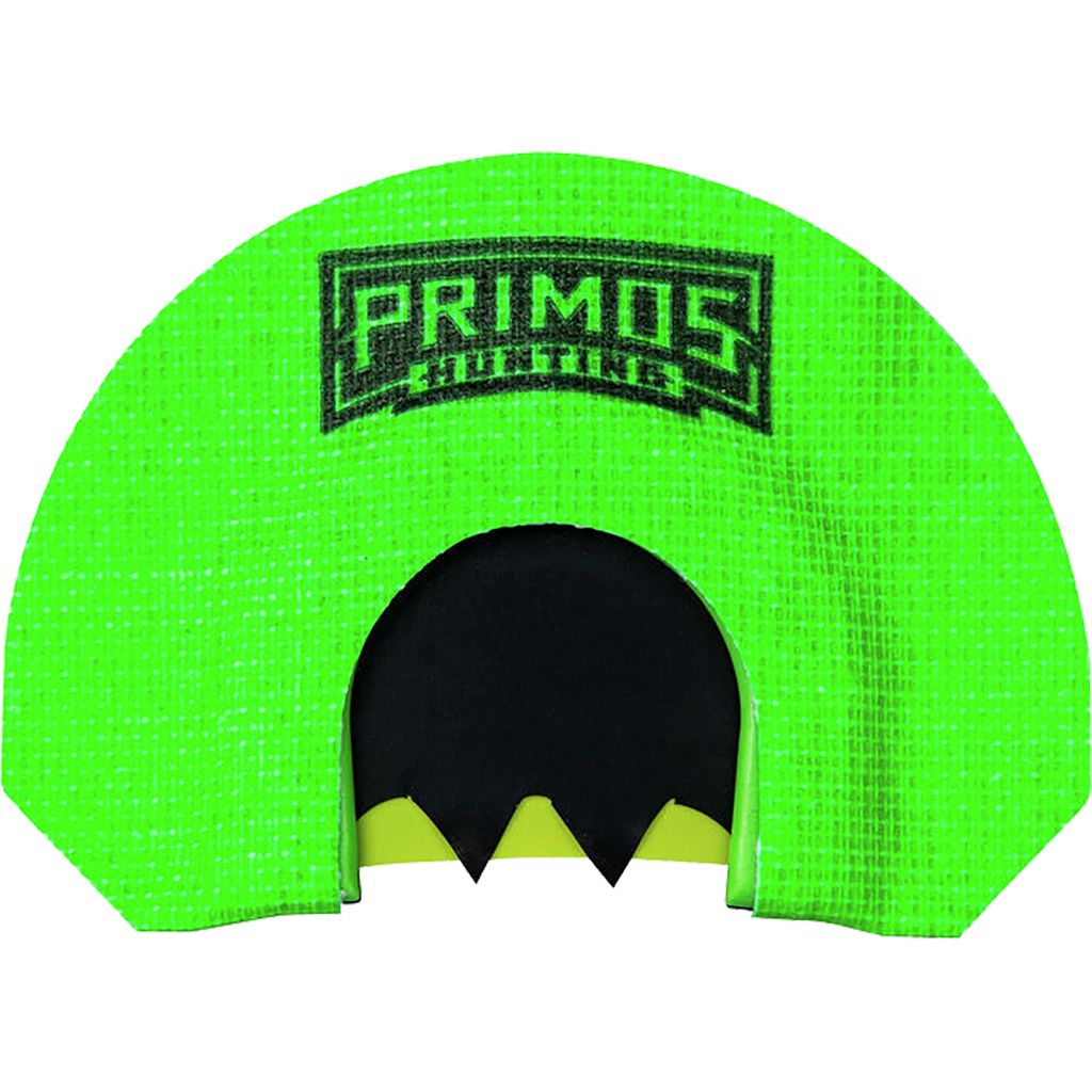 Primos PS1263 The Deborah Diaphragm Call Triple Reed Turkey Hen Sounds Green Plastic