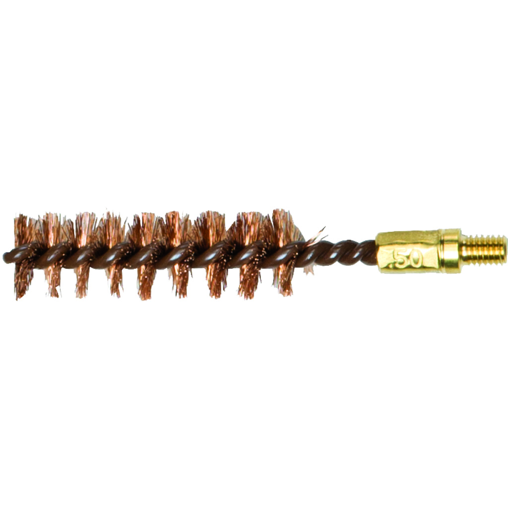 CVA AC1463 Cleaning Brush 45 Cal For Muzzleloaders 10-32 Thread, Brass Bronze Bristles