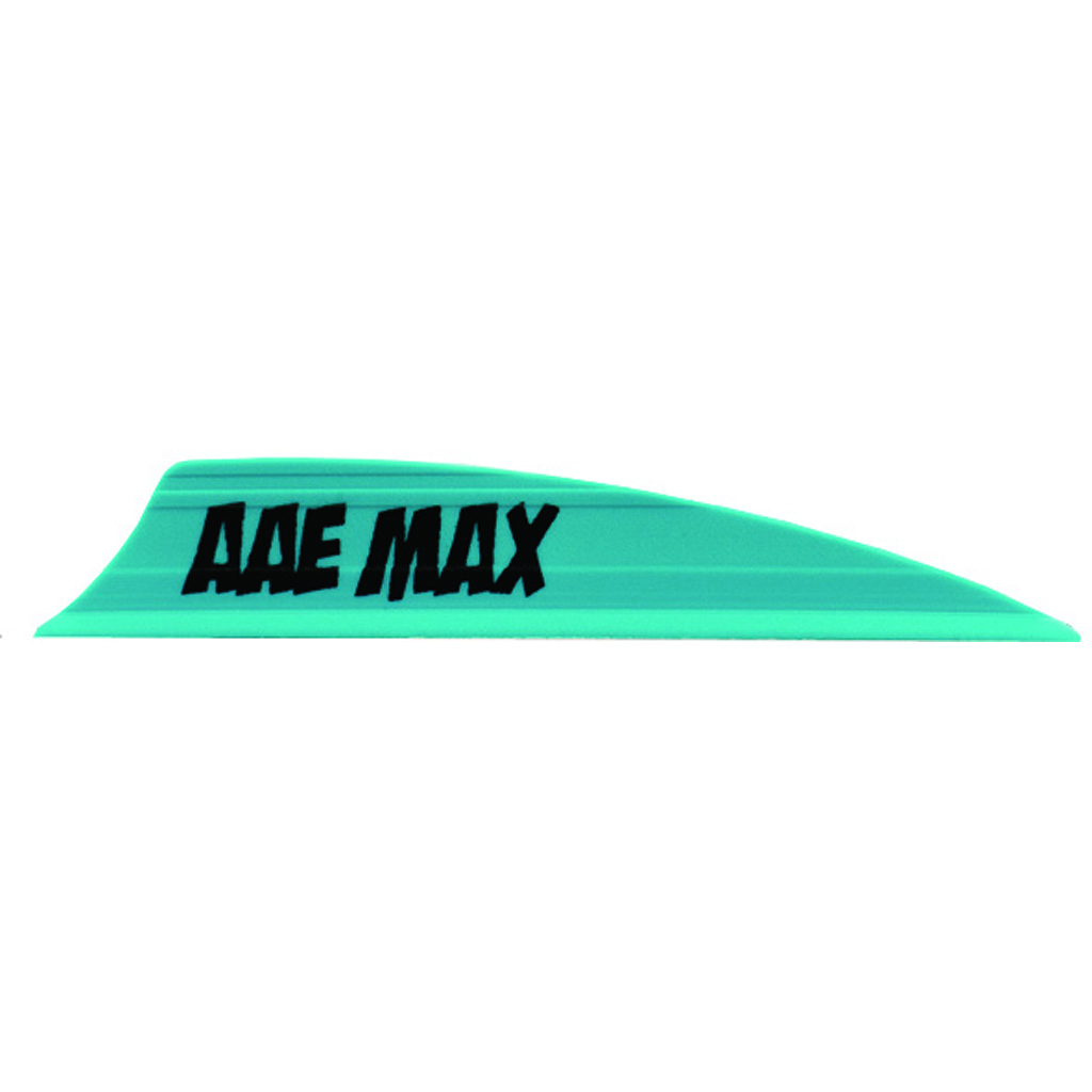 AAE Pro Max Vanes Teal 1.7 in. 100 pk.