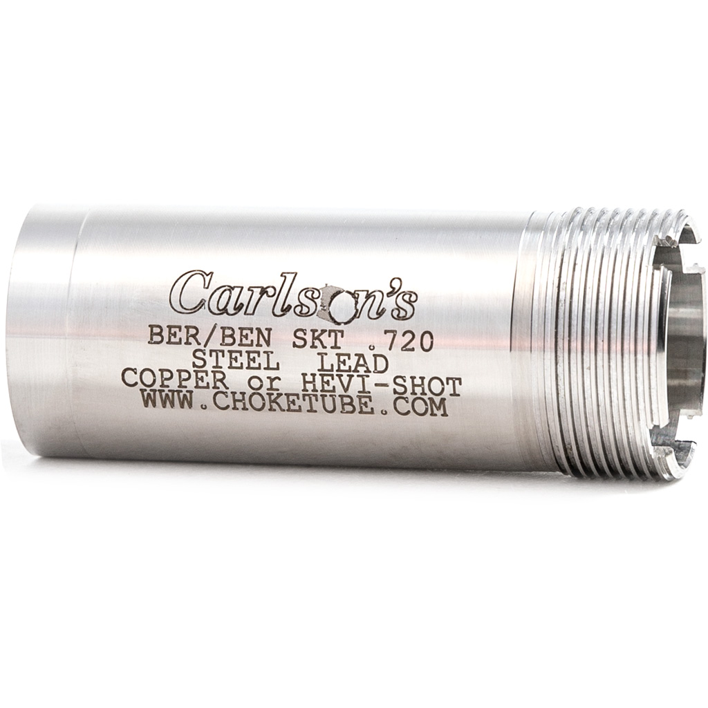 Carlson's Choke Tubes 56612 Replacement Berretta/Benelli Mobil 12 Gauge Skeet Flush 17-4 Stainless Steel