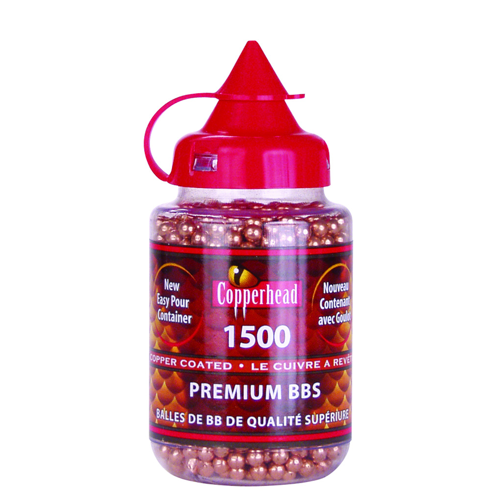 Crosman 0737 Copperhead 177 Copper-Coated Steel 1500/Bottle