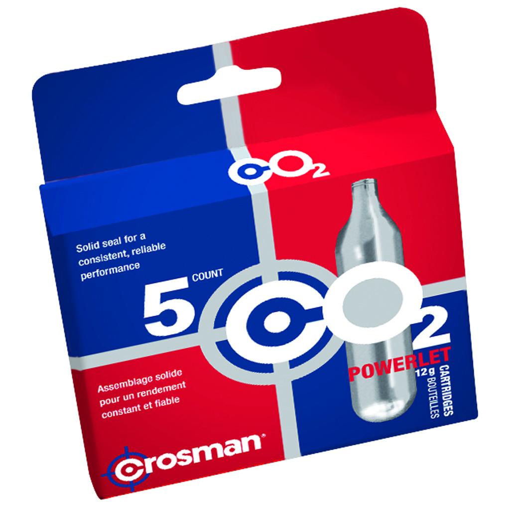 Crosman 231B Powerlet CO2 12 Grams 5 Pack