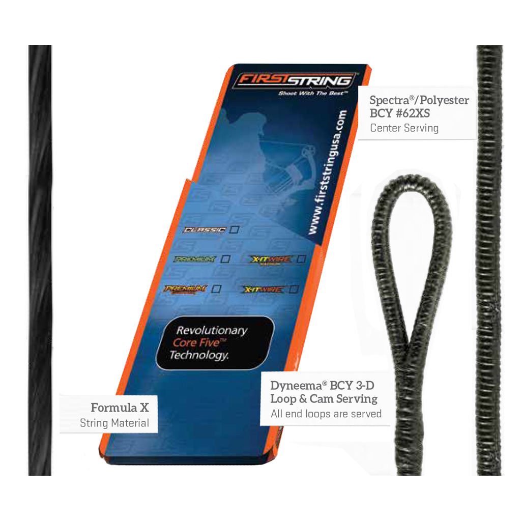 FirstString Classic String Set Black Mathews Lift 33