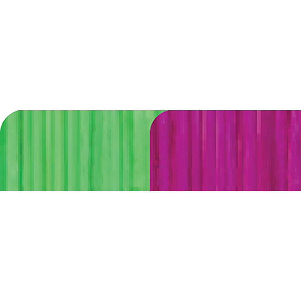 First String Genesis String and Cable Set Flo Green/Flo Purple