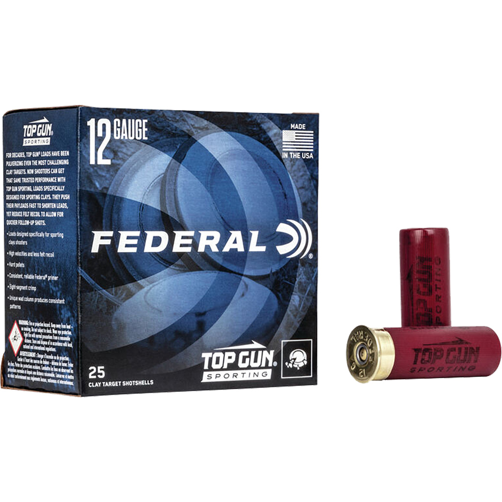 Federal Ammunition FDR 12G 2.75-1-8 1250 25RD 12 Gauge 2.75" view 5