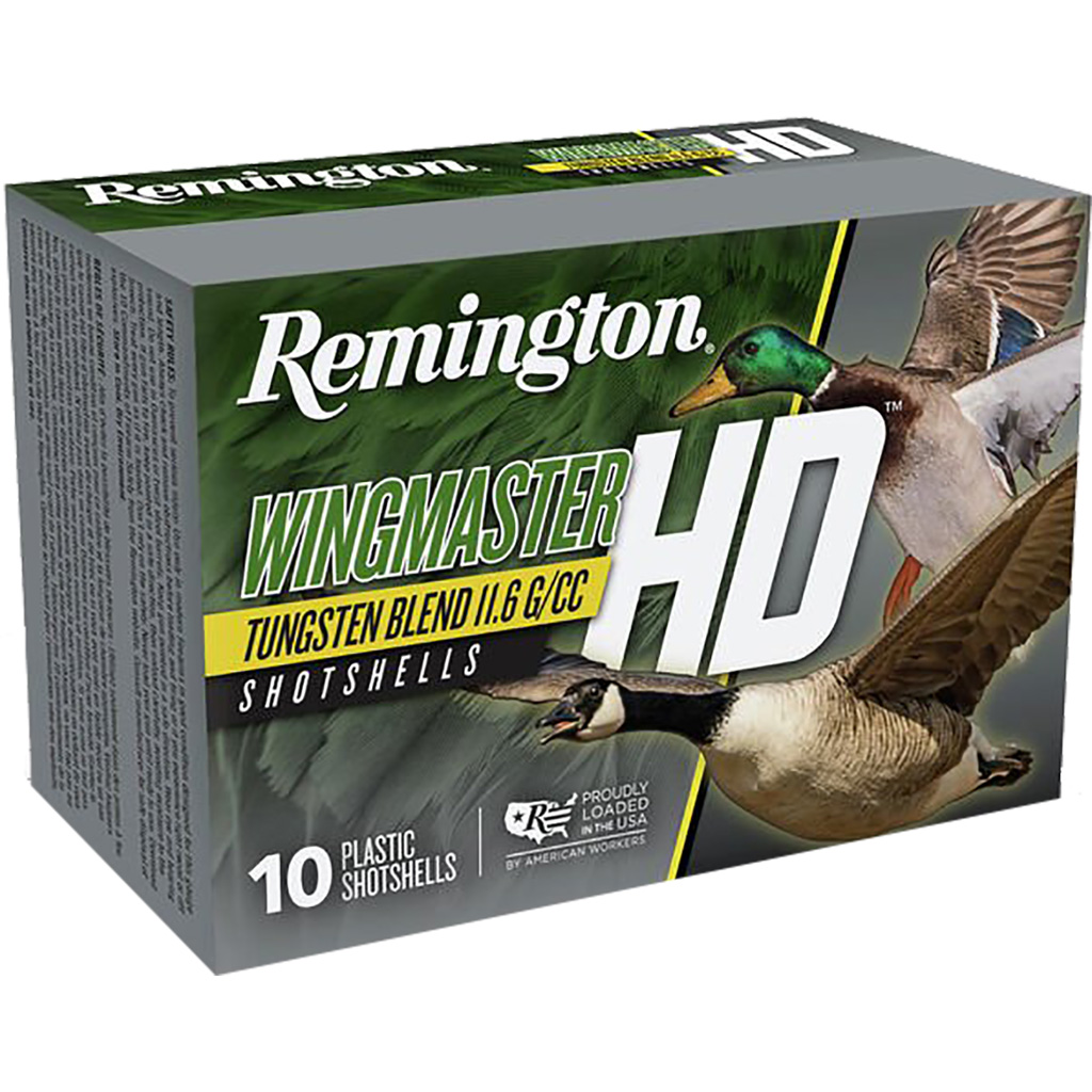 Remington Ammunition 20695 Wingmaster HD 12Gauge 2.75" 1 1/4oz 6Shot 10 Per Box/10 Case