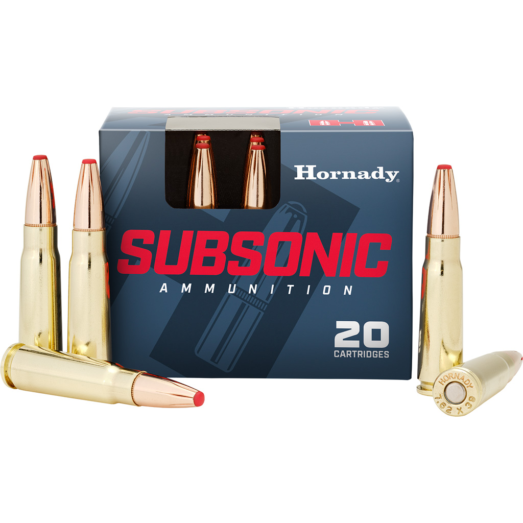 Hornady HRN 7.62X39 255GR SUB-X 20RD 7.62X39 - Purple Mounta view 4