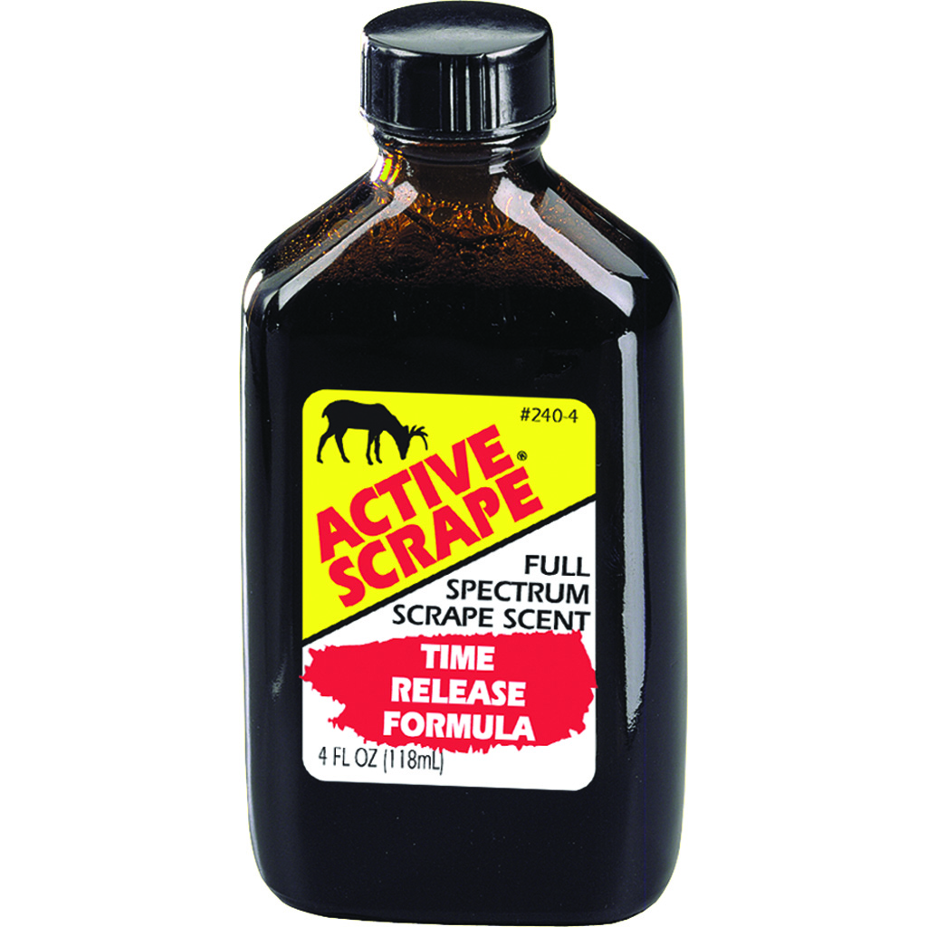Wildlife Research 2404 Active-Scrape Deer Attractant Doe In Estrus/Buck Urine Scent 4 oz Bottle