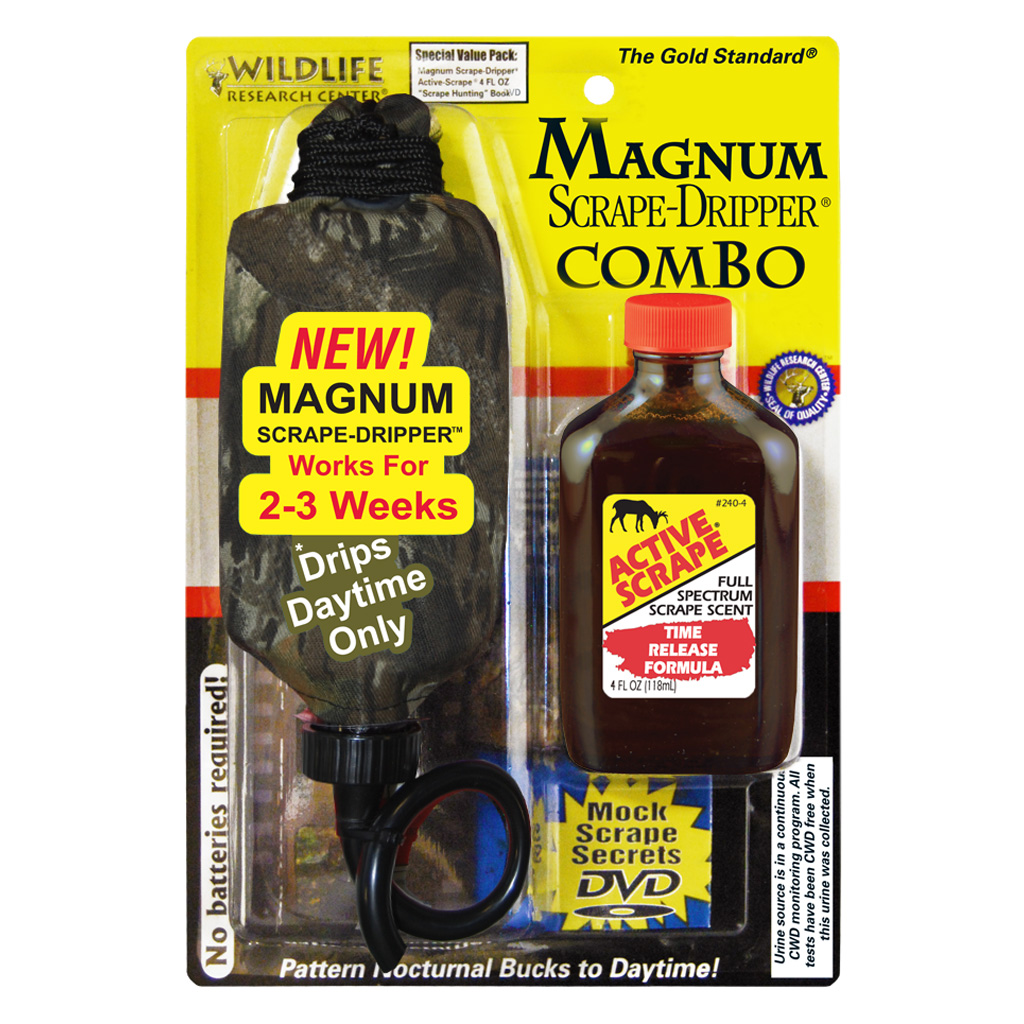 Wildlife Research 385 Magnum Scrape-Dripper w/Active Scrape Deer Attractant 4 oz