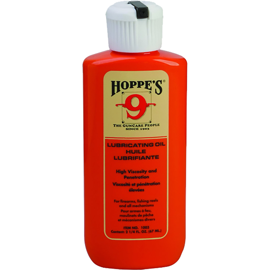 Hoppe's 1003 No. 9 Lubricating Oil 2.25 oz. Bottle 10 Per Pack