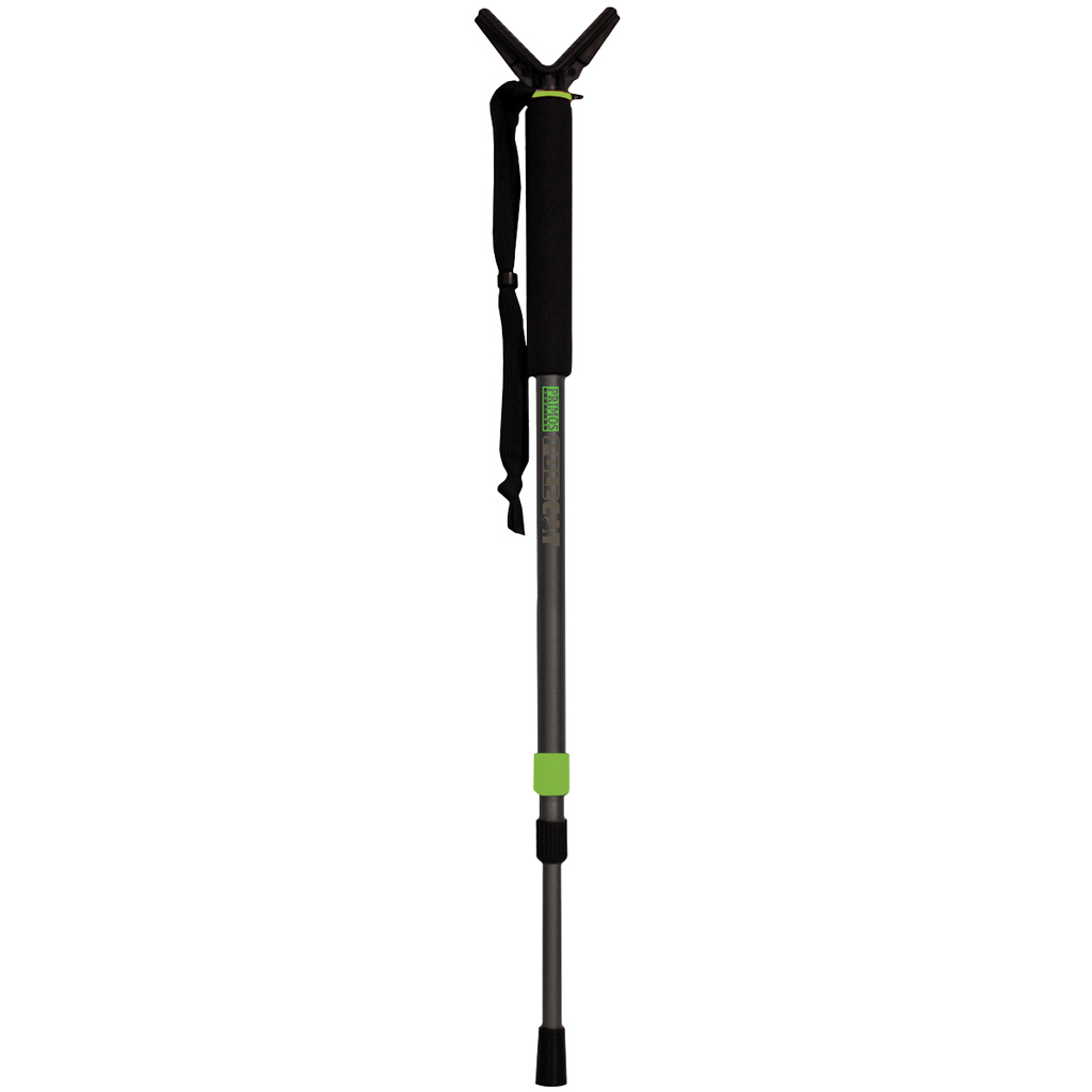 Primos 65481 Pole Cat Shooting Stick, Tall, Aluminum, 33-65"