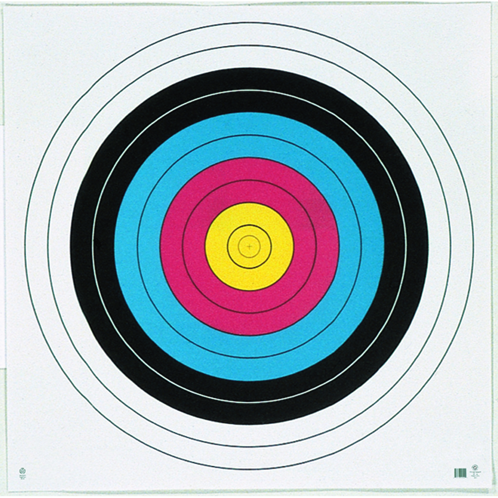 Maple Leaf Target Face FITA 10-Ring 60 cm. 25 pk.