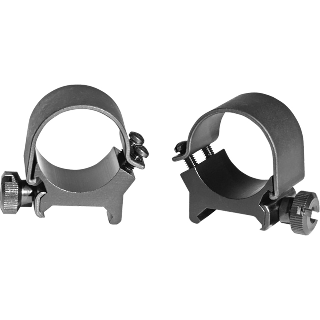Weaver Mounts 49040 Detachable Top Mount Rings Matte Black 1" Low
