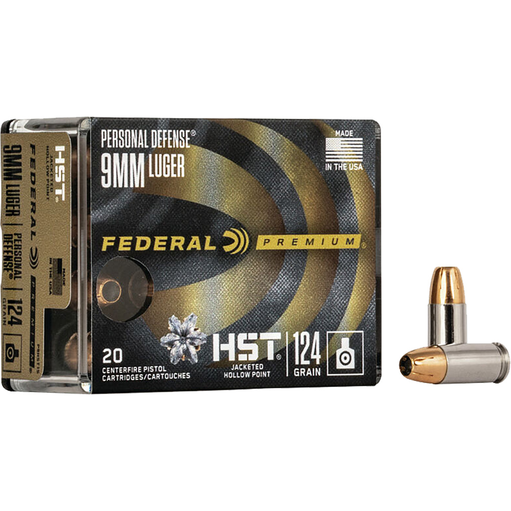 Federal Ammunition FDR 9MM 124GR HST JHP 20RD 9mm Luger - Pu view 5
