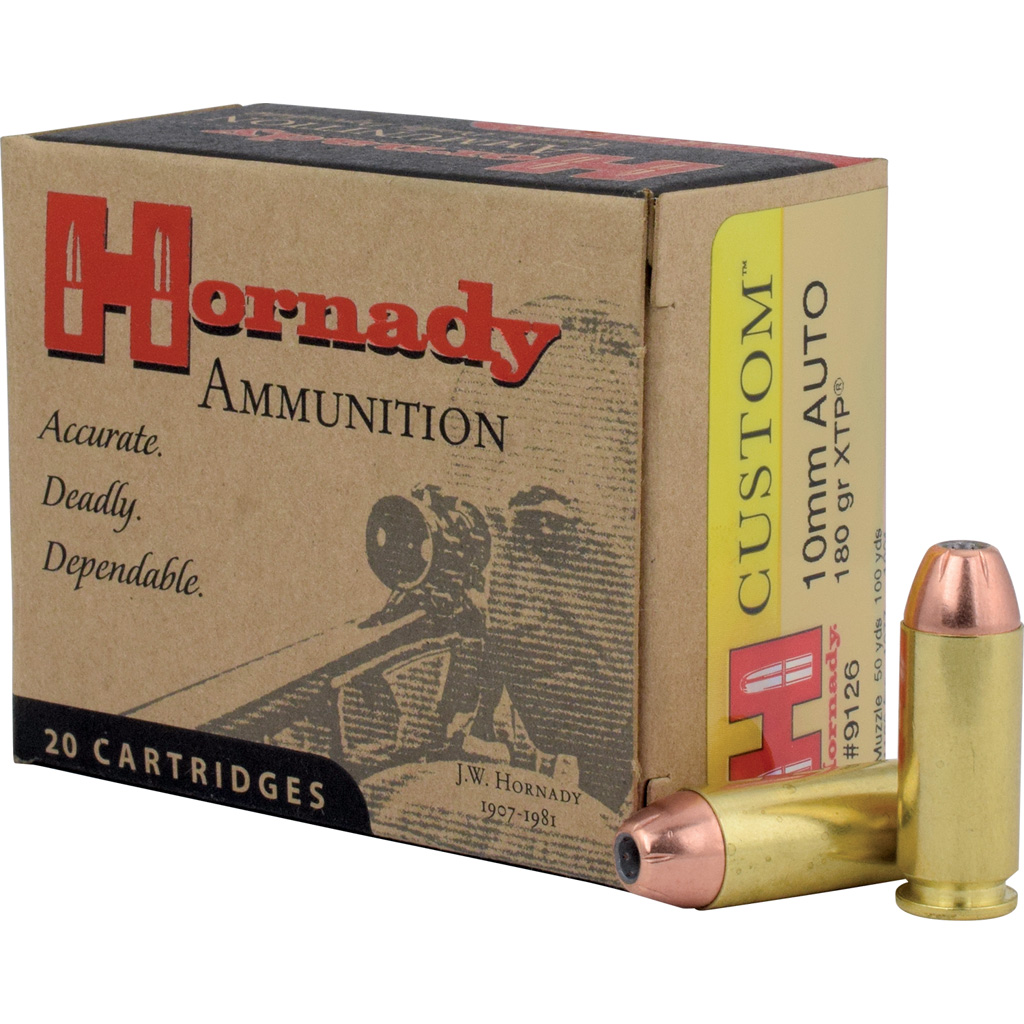 Hornady HRN 10MM 180GR CUST XTP 20RD 10MM AUTOMATIC - Purple view 2