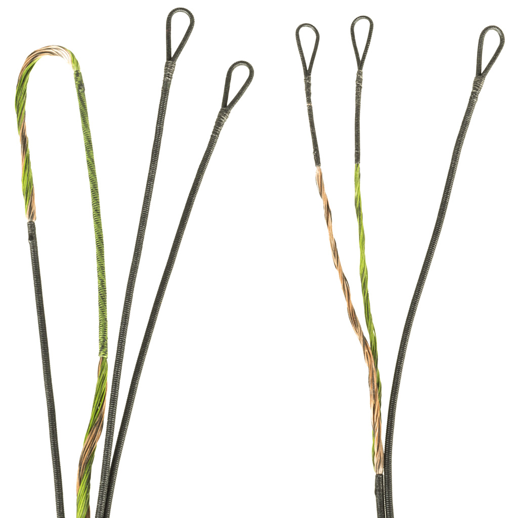 FirstString Premium String Kit Green/Brown PSE Bow Madness XS