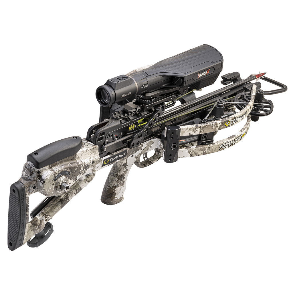 TenPoint Flatline 460 Oracle Crossbow Package ACUslide Burris Oracle Rangefinding Scope