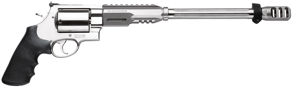 S&W PC M460XVR Handgun .460 S&W Mag 5rd Capacity 14" Barrel Satin Stainless Finish with Bipod view 3