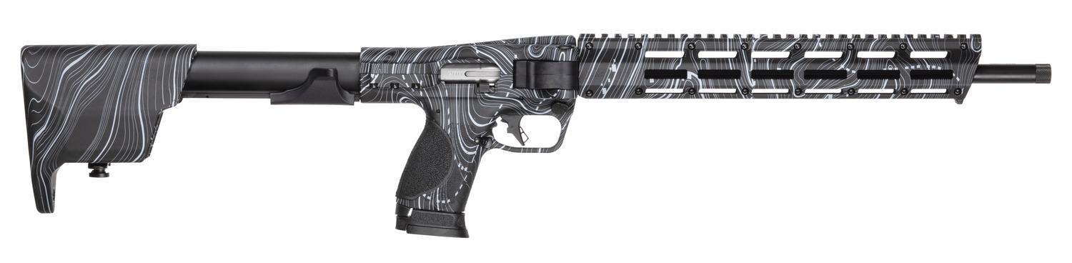 S&W M&P FPC 9MM 16.25" 23RD TOPO BLK