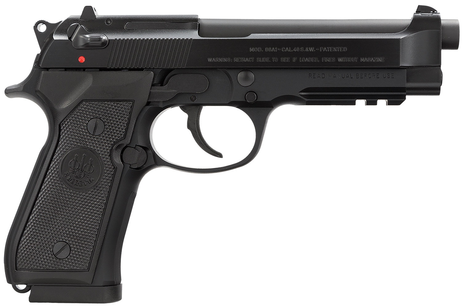 96A1 40S&W 10+1 4.9" PIC RAIL