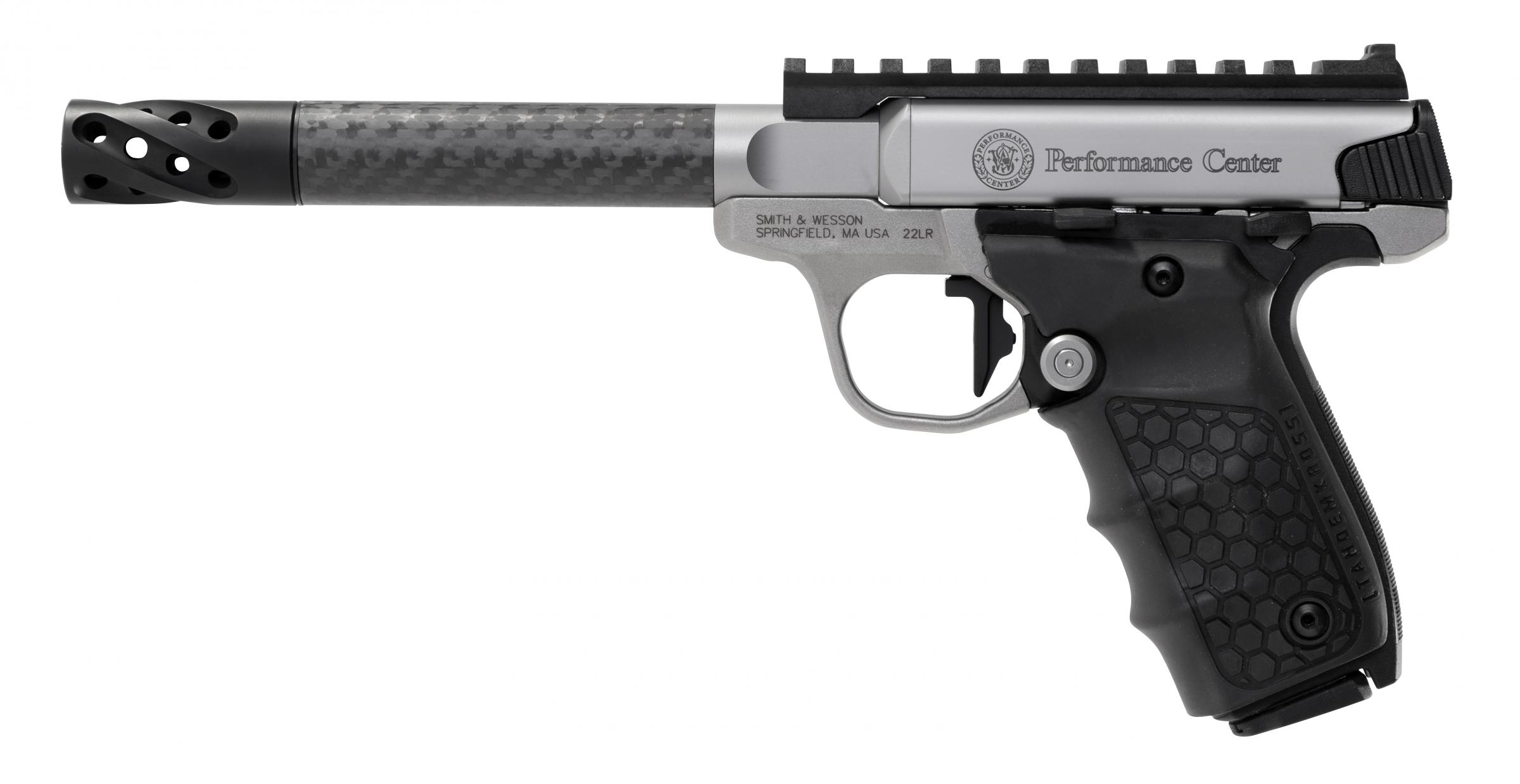 Smith & Wesson SW22 Victory Target Carbon Handgun view 2