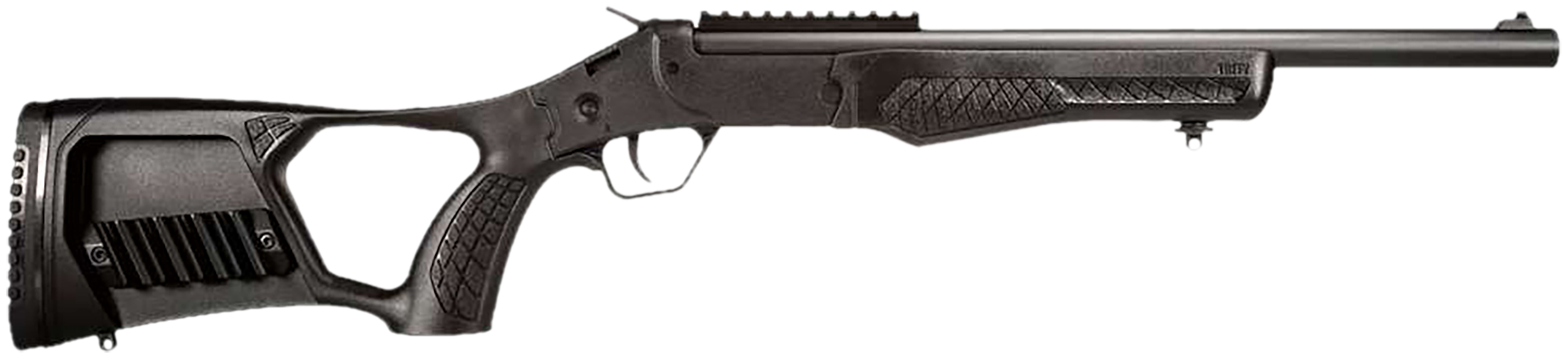 Rossi Survival Shotgun 410 ga/45 Colt 3" Chamber Single Shot 16" Barrel Black with Folding Stock