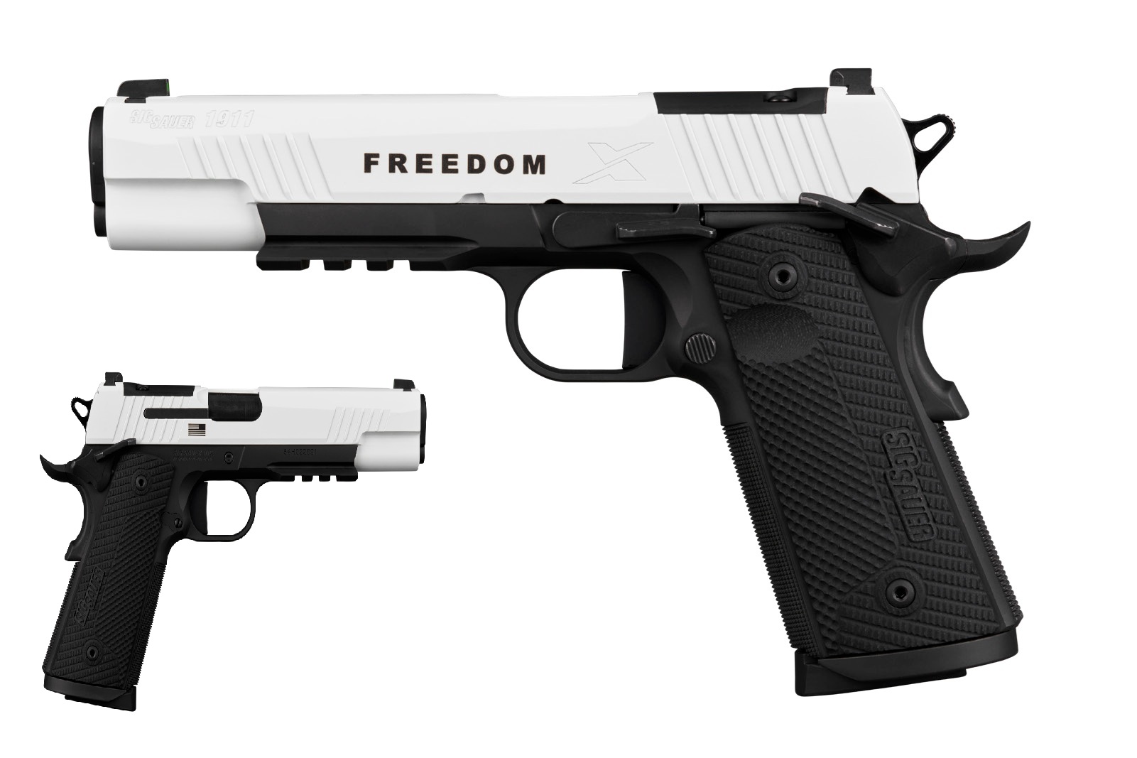 SIG SAUER 1911 X Series 45 ACP - Purple Mountain Armory view 3