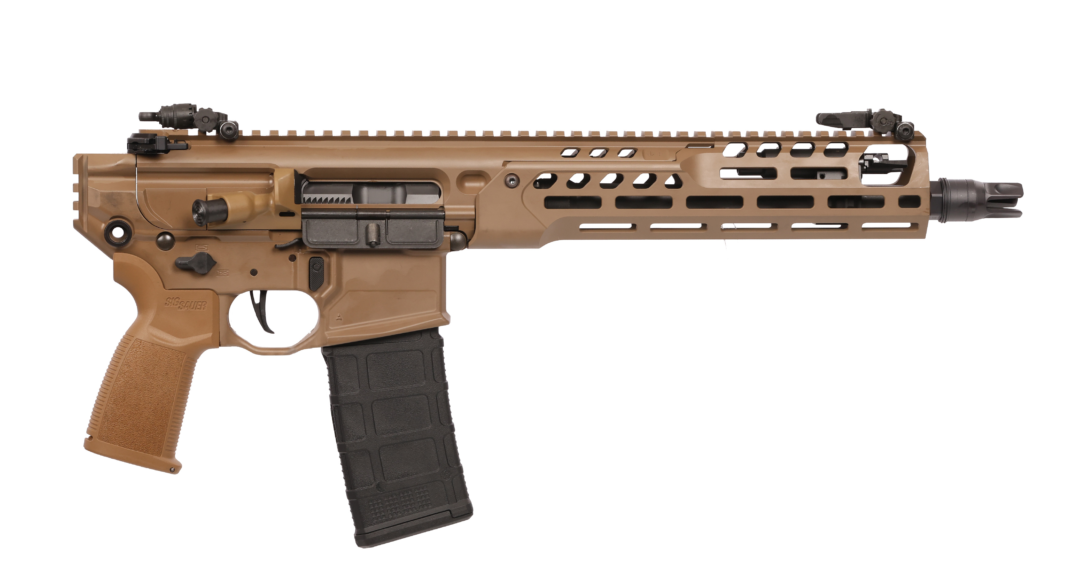 SIG PMCX 5.56NATO 11.5" PSTL 30R FDE