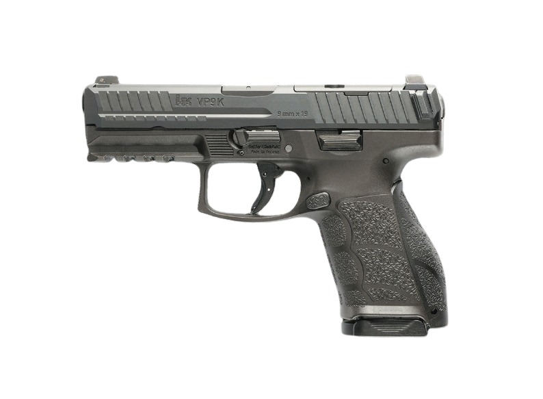 H&K VP9A1 K-B Handgun 9mm Luger 15rd Magazines (2) 4.09" Barrel Black