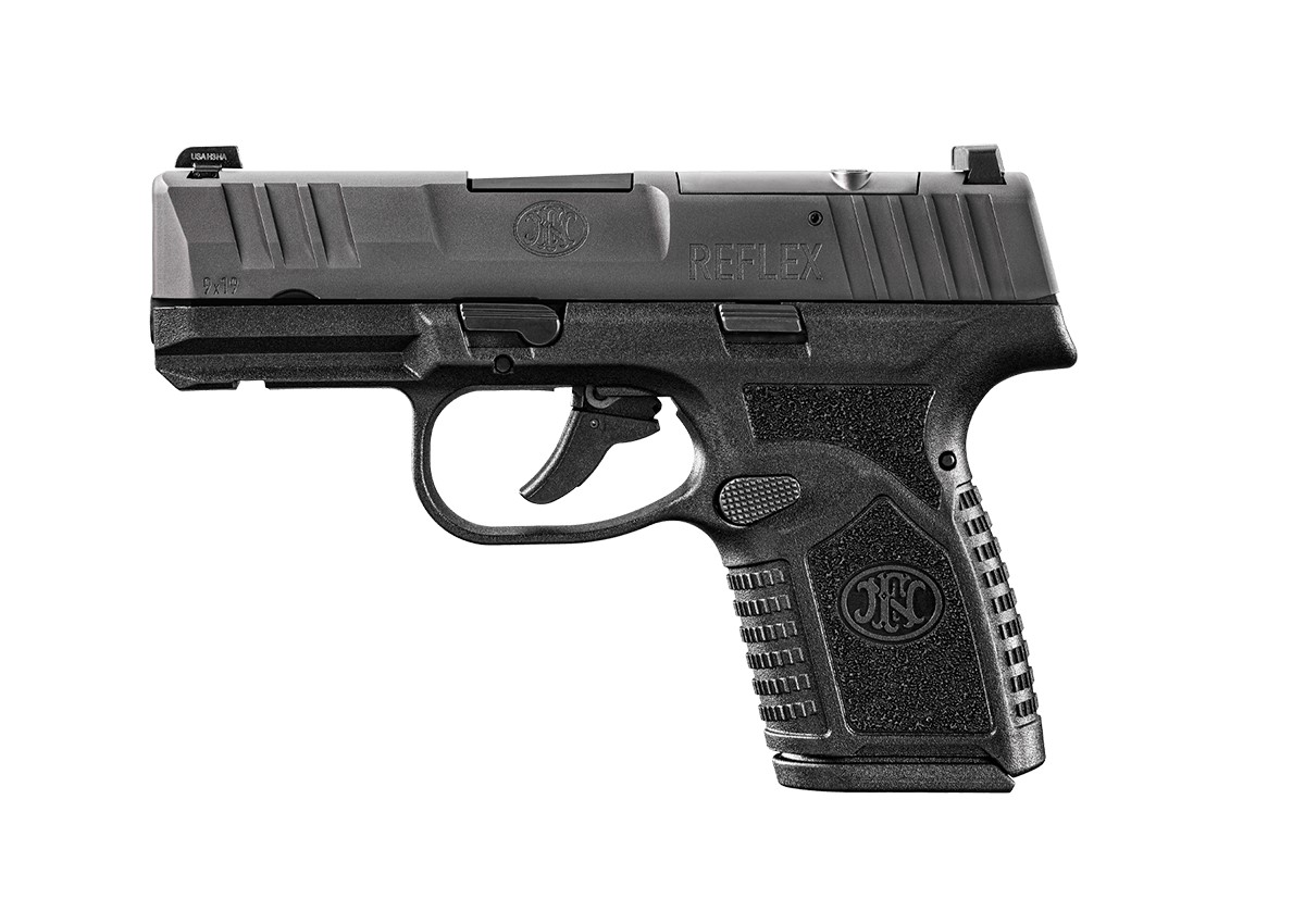 FN Reflex MRD Handgun 9mm Luger 10rd Magazines (2) 3.3" Barrel Black NMS