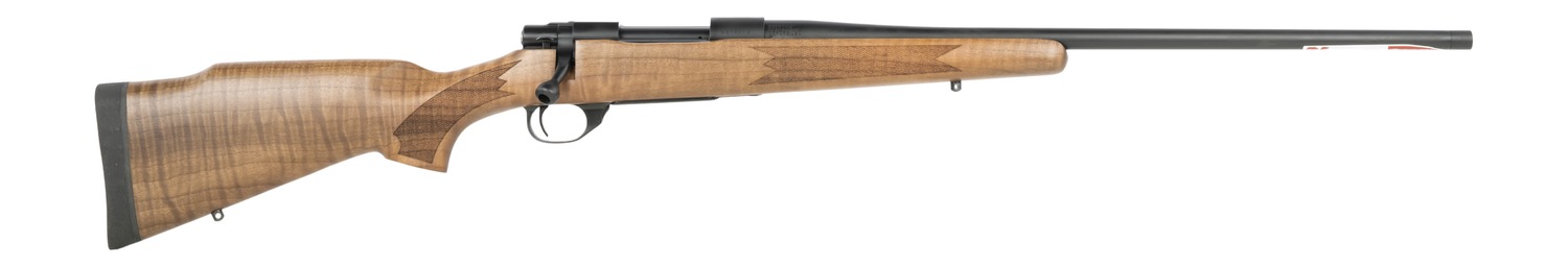 Howa HWH25CR 1500 Standard Hunter 25 Creedmoor 5+1 22" Matte Black Threaded Barrel, Matte Black Aluminum Drilled & Tapped Receiver, Walnut Fixed Stock, Right Hand