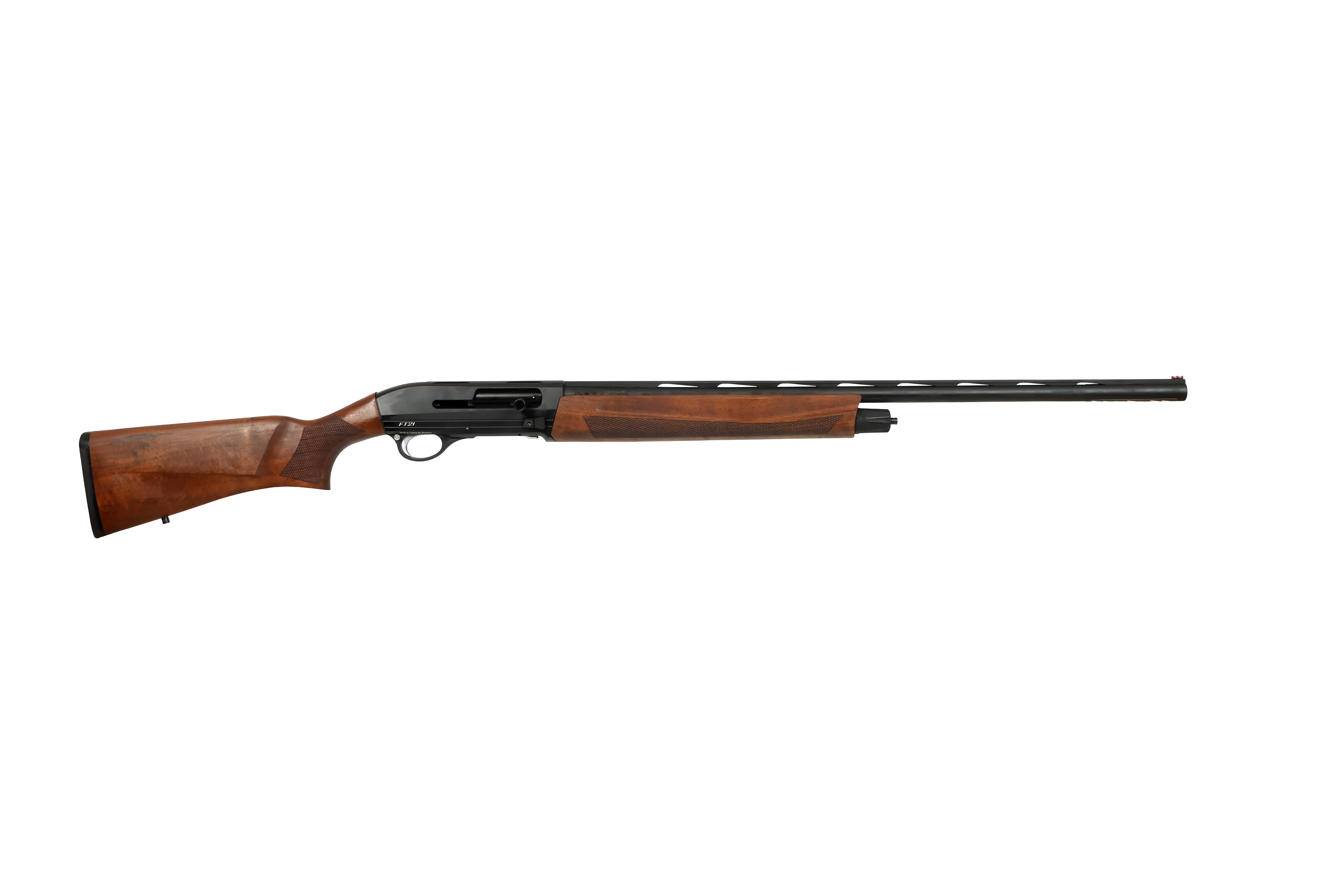 Pointer FT21 Semi-Auto Shotgun 20ga 3" Chamber 5rd Capacity 28'' Barrel Black Receiver Walnut Stock