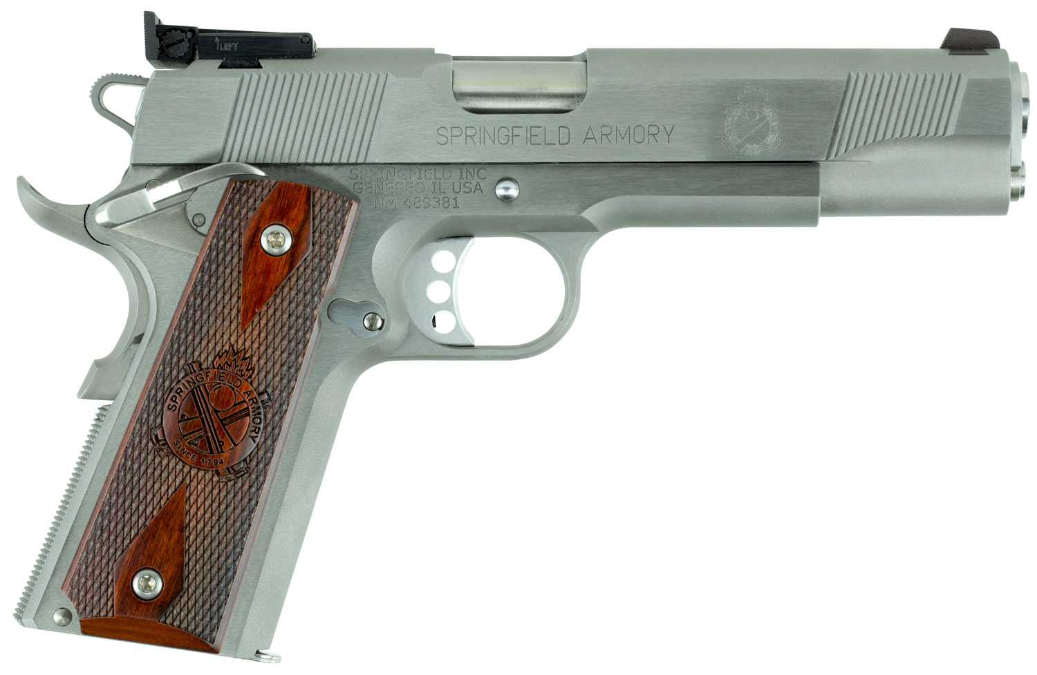 Springfield Armory Target Stainless 45 ACP - BOAZ view 3
