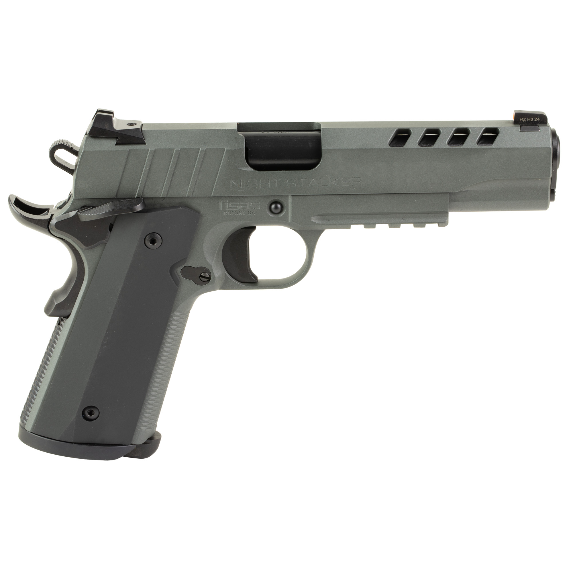 Tisas 1911 Night Stalker 10MM 8 Rd Magazine (2) 5'' Barrel Cerakote Grey