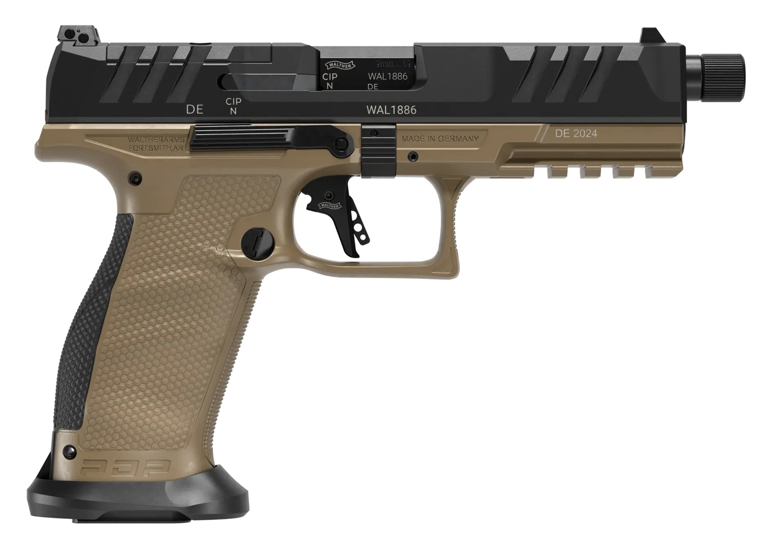 PDP PRO SD 9MM FS 5.1" FDE 10