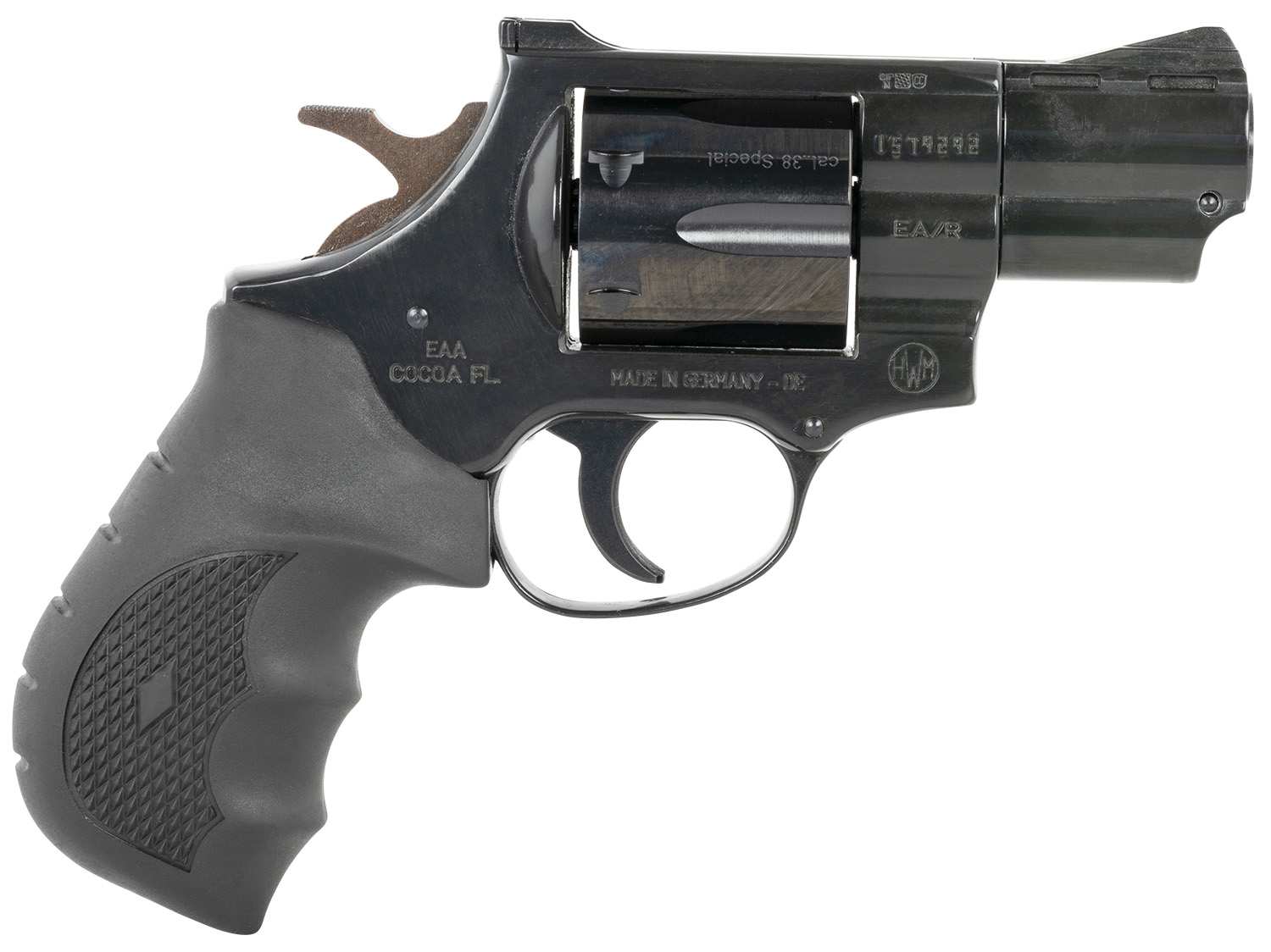 EAA Weihrauch Windicator Handgun .38 Spl 6rd Capacity 2" Barrel Blued