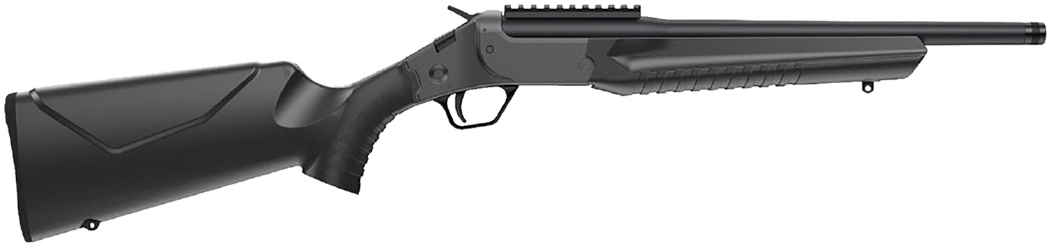 Rossi LWC Rifle 6.5 Creedmoor Single Shot 16.5" Barrel Black