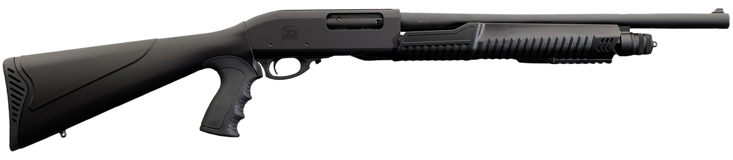 301 TACT PUMP 12/18.5 BLK 3"