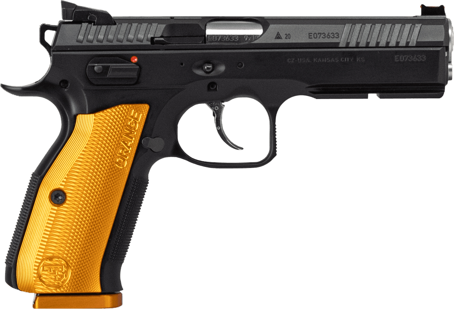 CZ-USA CZ Shadow 2 Orange Optics Rdy 9mm Luger - 2A in MD view 3